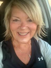 Blonde hair color for less gray visibility