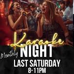MONTHLY KARAOKE NIGHT — COPPELL!