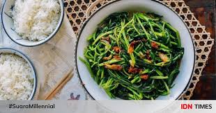 Kangkung cah tauco ebi rasanya manthaaap. 5 Resep Tumis Kangkung Yang Enak Dan Praktis