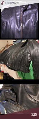 Very Nice Leather Size 50 Defective Zipper Nice Leather Zipper Cool Jackets