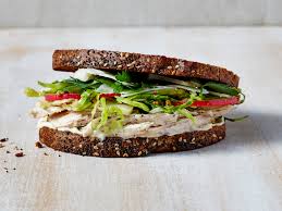 Apples Shredded Turkey And Brussels Sprouts Salad Sandwiches Recipe Cooking Light