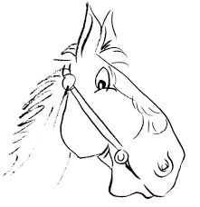 How To Draw Cartoon Horse Head Face With Easy Step By Step Drawing Instructions - How To Draw Step By Step Drawing Tutorials Cartoon Drawings Animal Drawings Horse Face Drawing