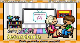 Clases completas aprende en casa primaria 1°, 2°, 3°, 4°, 5° y 6° señal continua todas las materias y todas las clases. Preguntas Y Videos De Aprende En Casa Iii Mis Clases De Secundaria Del Martes 13 De Abril Del 2021 Material Educativo