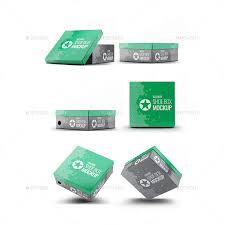 Shoe Boxes Mock Up Bundle Box Mockup Box Design Templates Packaging Mockup
