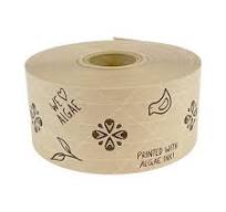 Printed Water-Activated Tape Printed With Algae Ink | 10 Rolls
