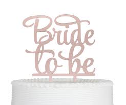 Basically, engagement cakes depict the engagement party theme. Bride To Be Cake Topper Bridal Shower Engagement Party Decoration Rose Gold Buy Online In Sweden At Sweden Desertcart Com Productid 73238698