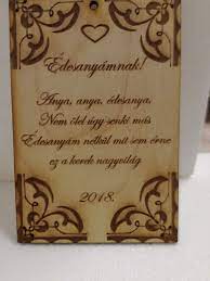 Ez a nap csak rólatok szól nem másról az önzetlen, gyönyörű anyákról. Anyak Napi Koszonto Tabla 10cm X 15cm Devildecor