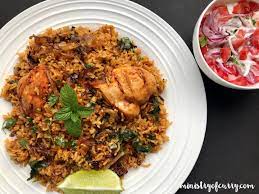Brown Rice Chicken Biryani Recipe Instant Pot Recipes Biryani Pot Recipes