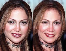 Jennifer lopez didn't invent the sheer red carpet dress, but she might as well be its official jennifer lopez and alex rodriguez put split rumors to bed with a kiss. Plastic Surgeon S Jaw Dropping Photos Reveal What Jennifer Lopez Jennifer Aniston And Tess Daly Would Look Like If They Aged Like Normal People