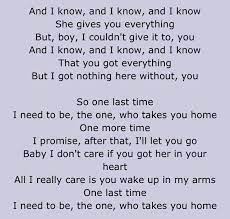 Up on your feet somewhere there's music playing. Ariana Grande David Guetta Song Lyrics One Last Time Believe Lyrics Instagram Quotes Just One Last Time