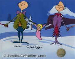 She serves as the tritagonist in the 2000 film adaption. Production Cel Of Cindy Lou Who And Some Whos From How The Grinch Stole Christmas