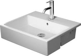 vero air semi recessed washbasin