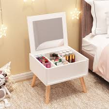 Select and buy latest solid wood dressing table with mirror that will let you do the things that you love the most in a better. Creative Bedside Table Mirror Dressing Table Simple Modern Bedroom Nightstand Makeup Table Furniture Combination Design Nightstands Aliexpress