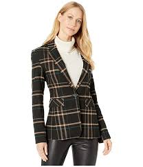 1 State One Button Dynamite Plaid Blazer Zappos Com