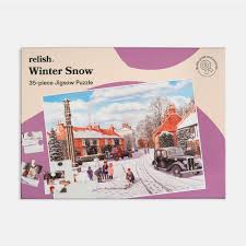 Jigsaw puzzles can help with that. Winter Snow Jigsaw Puzzle For Dementia Relish Ca