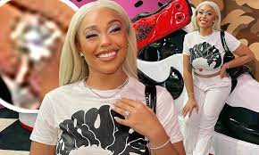 Jordyn Woods Sparks Engagement Rumors With Karl Anthony Towns While Wearing A Massive Diamond Ring Daily Mail Online