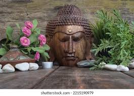 Meditation Calmness Concept Wellness Religion Spa Stock Photo 2315873389