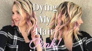 A light honey blonde hairstyle is great hair color for women over 50 with fine hair and fair skin. 10 Gorgeous Pink Highlights On Blonde Hair For Women