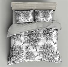 Silver white yellow blanket sets comforter bedding sets comforters coverlet bedding sets duvet comforter inserts duvet cover bedding sets quilt bedding sets down down. Flowers Pattern 3d Bedding Set Black Duvet Cover Bedding Queen Comforter Sets King Size Bed Quilt Covers Pillowcase Bedding Sets Buy At The Price Of 24 44 In Aliexpress Com Imall Com