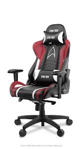 The best gaming chair is one that's supportive and comfortable no matter how many hours you stay in the hot seat. Gaming Chair Star Trek Edition Arozzi Europe