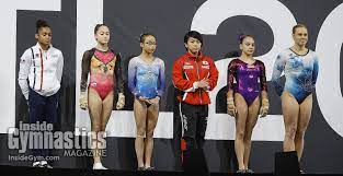 She is a celebrity gymnast. New Skills At The 2017 World Championships Inside Gymnastics Magazine