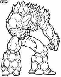 Gormiti Mythos Coloring Page Gormiti Coloring Pages Color Drawings