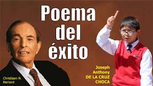 Resultado de imagen para el poema del exito del doctor cristian barman