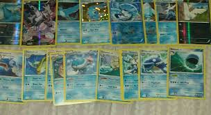 Now begin to wipe back and forth; Make Me An Offer 10 Rare Water Type Pokemon Cards With 7 Holo Reverse Holo Rare Water Type Cards Also Including 1 Fu Pokemon Cards Pokemon Trading Card Pokemon