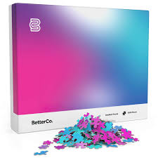 Look closer!clemens habicht's 1000 halftone colors is an exact reproduction of the original 1000 colors in which the halftone screen of commercial four color printing is greatly. Gradient Puzzle 1000 Pieces Cool Premium Jigsaw Puzzle For Grown Ups And Adults Buy Online In Faroe Islands At Faroe Desertcart Com Productid 62354787