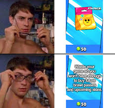 Showing relevant, targeted ads on and off etsy. The Real Purpose Of Pins Sorry For Bad Editing Brawlstars
