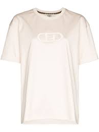 Fendi O'Lock Motif short-sleeve T-shirt - Farfetch