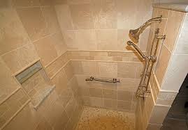 Half wall glass shower enclosure home depot partition kit panel. Six Facts To Know About Walk In Showers Without Doors