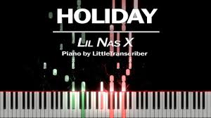 Lil Nas X Holiday Piano Cover Tutorial By Littletranscriber Youtube