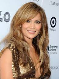 Long Light Brown Hair With Blonde Highlights And Sweeping Side Bangs Hair Styles Long Hair Styles Long Hair With Bangs