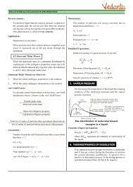 Ncert solutions for class 12th hindi are prepared by subject experts by laying more importance on strengthening the right knowledge in students simply click on the quick links available for ncert solutions of class 12 hindi aroha part 2 & vitan part 2 subject & download them offline to ace up. Class 12 Chemistry Revision Notes For Chapter 2 Solutions