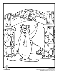 Yogi Bear Coloring Pages Cartoon Jr Bear Coloring Pages Cartoon Coloring Pages Coloring Pages