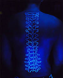 New Uv Tattoos Blacklight Tattoos Special Ink Tattoos Spine Tattoo For Men Black Light Tattoo Dark Tattoos For Men
