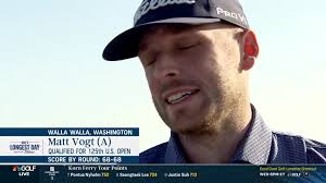 “I feel like going to wake up from a dream here in a little while and this  isn’t going to be real, but it’s real and I’m so excited.”, Pittsburgh  native and former Oakmont caddie Matt Vogt is coming ...