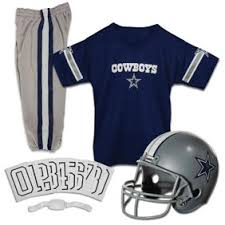 We received sizing samples and fit all the kids in an afternoon and then shipped the sizing samples. Franklin Sports Nfl Youth Deluxe Uniform Costume Football Set Choose Team And Size Walmart Com Walmart Com