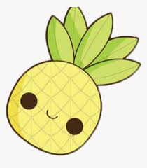 Learn to draw this cute ice cream cone in a few quick and simple steps. By Ilovebratayley Pineapple Drawing Kawaii Hd Png Download Kindpng