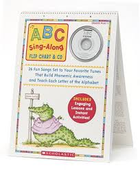 Amazon Com Abc Sing Along Flip Chart Cd Prints