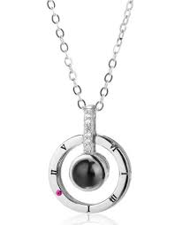 100 Languages I Love You Necklace Romantic Necklace Love Necklace Girlfriend Gifts