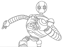 Drawing of The Wild Robot coloring page - Download, Print or Color Online  for Free