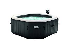 Intex Spa Octogonal Pure Spa 4 Places Bulles Et Jets Massants O 2 M Intex Pure Products Tub
