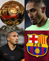 CON USTEDES, EL MÁXIMO FAVORITO PARA EL BALÓN DE ORO!! Raphinha en la  presente temporada con el Barca: ☑️ Ya lleva 30 goles anotados. ☑️ Ya tiene  21 asistencias aportadas. ☑️ Ya