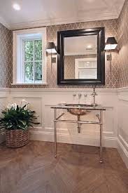 Mark a horizontal line with a. 2461bayshores20powder By Jkoegel Via Flickr Powder Room Design Traditional Powder Room Home