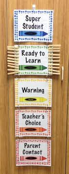 Classroom Behavior Clip Charts Crayon Style Behavior Clip Charts Clip Chart Classroom Behavior Chart