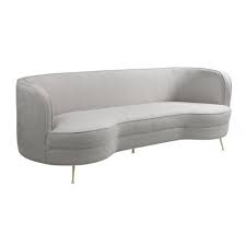 Black And White Couches For Sale Curved Cream Chenille Sofa Gold Pencil Legs Gold Sofa Chenille Sofa Furniture