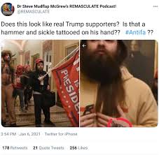 Maybe you would like to learn more about one of these? Tattooed Capitol Stormer Isn T Antifa Infiltrator Misbar