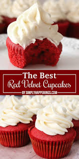 The Best Red Velvet Cupcakes Simply Happenings In 2020 Cupcake Recipes Velvet Cake Recipes Red Velvet Cake Recipe